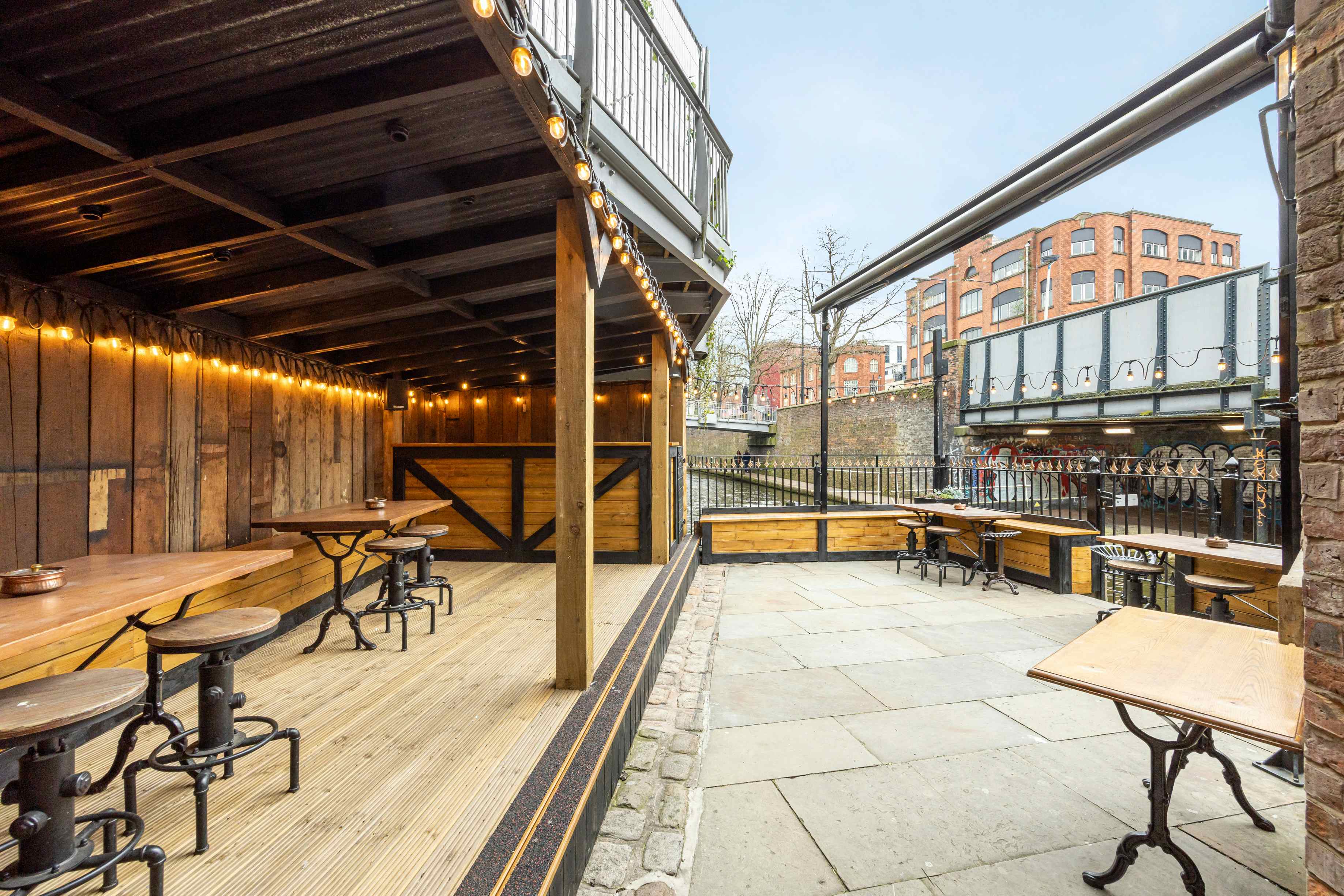 Hire Lounge Bar & Terrace, Lock 91, Manchester • HeadBox